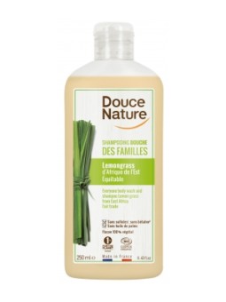 Shampoing douche des familles Lemongrass 250ml Douce Nature Herboristerie de Paris