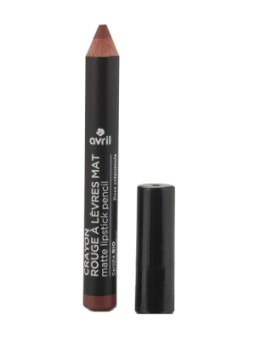 Crayon rouge à lèvres mat Jumbo Rose crépuscule Avril Herboristerie de Paris