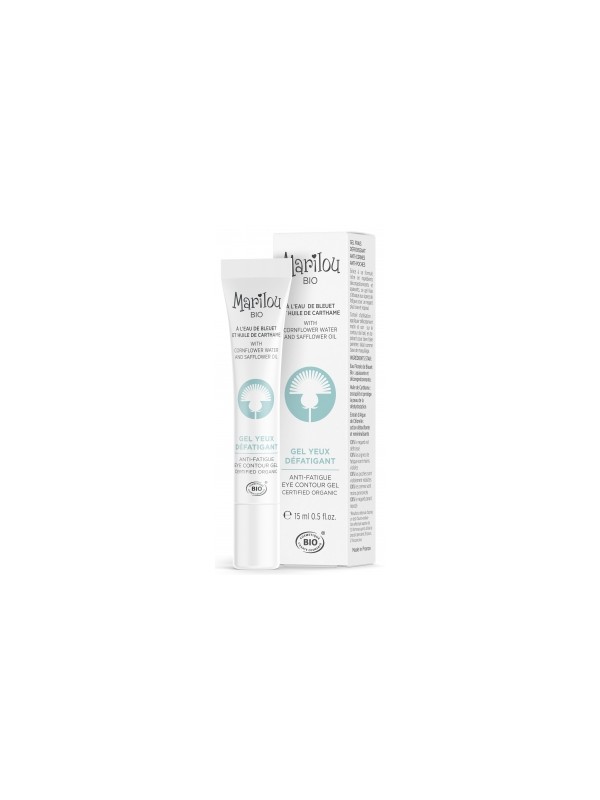 Gel yeux défaiguant anti fatigue 15ml Marilou Bio Herboristerie de Paris