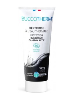 Buccotherm gel dentifrice blancheur au charbon actif 75ml Buccotherm Herboristerie de Paris