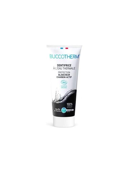 Buccotherm gel dentifrice blancheur au charbon actif 75ml Buccotherm Herboristerie de Paris