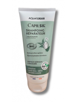 Shampoing réparateur Kératine Silicium Ortie 200ml Aquasilice Herboristerie de Paris