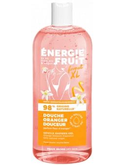 Gel Douche Fleur d'Oranger Huile de Lin Bio 500ml Energie Fruit Herboristerie de Paris