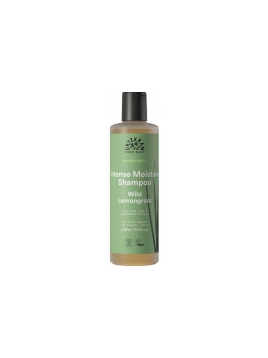Shampoing Wild Lemongrass cheveux Normaux à secs 250ml Urtekram Herboristerie de Paris