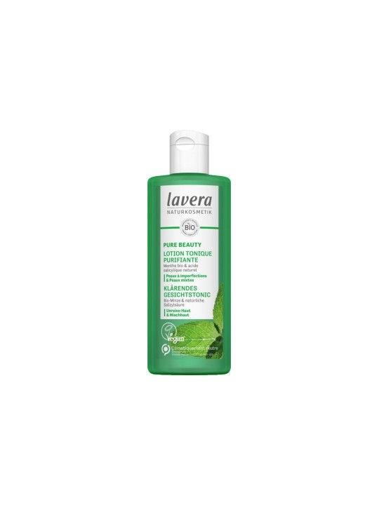 PURE BEAUTY Lotion Tonique Purifiante 200ml Lavera Herboristerie de Paris