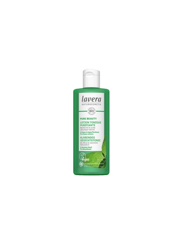 PURE BEAUTY Lotion Tonique Purifiante 200ml Lavera Herboristerie de Paris