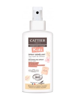 Spray démêlant parfum fleur de guimauve 200ml Cattier Herboristerie de Paris