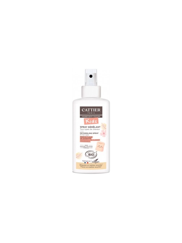 Spray démêlant parfum fleur de guimauve 200ml Cattier Herboristerie de Paris