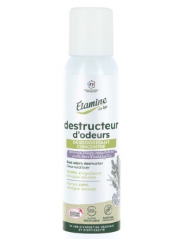 Désodorisant destructeur d'odeurs lavande 125ml Etamine du Lys Herboristerie de Paris