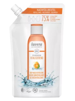 Recharge Douche soin revitalisante 500ml Lavera économique Herboristerie de paris