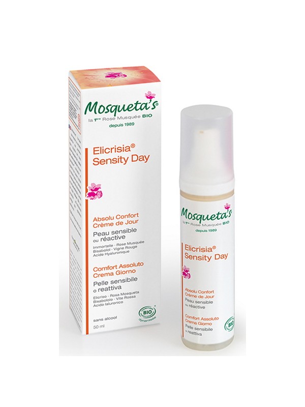 Crème Sensity peaux sensibles ou sujettes à couperose 50ml Mosqueta's Herboristerie de Paris