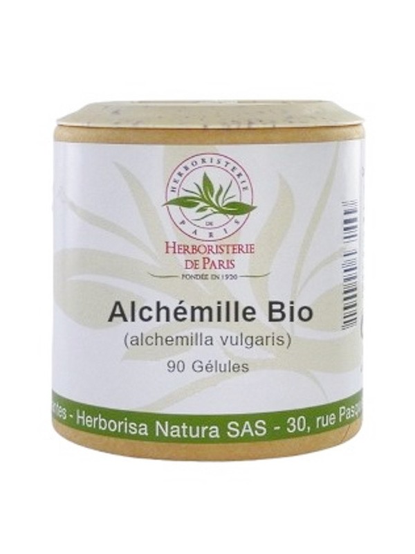 Alchémille bio 90 gélules Herboristerie de Paris alchemilla vulgaris femme ménopause cycle menstruel