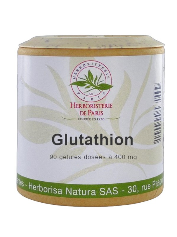 L Glutathion réduit 90 gélules Herboristerie de Paris Le sélénium aide à protéger les cellules contre le stress oxydatif