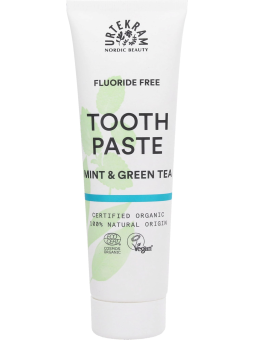 Dentifrice Thé vert Menthe 75ml Urtekram Herboristerie de paris