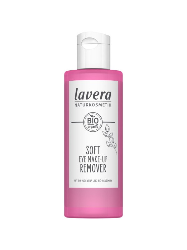 Démaquillant ultra doux pour les yeux 100 ml Lavera aloe vera argousier camomille Herboristerie de paris