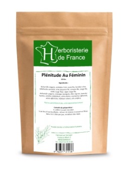 Tisane Plénitude au féminin 30g Herboristerie De France Herboristerie de Paris ménopause