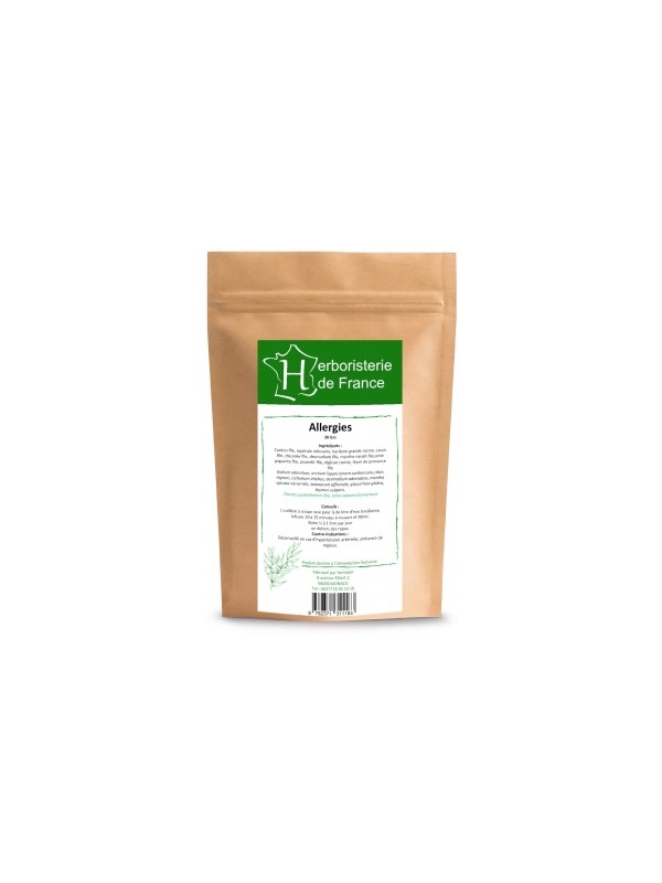 Tisane Allergies 30g Herboristerie De France Herboristerie de Paris thym réglisse ortie