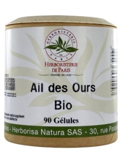 Ail des Ours bio 90 gélules Herboristerie De Paris santé cardiovasculaire