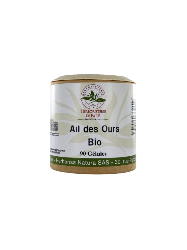 Ail des Ours bio 90 gélules Herboristerie De Paris santé cardiovasculaire