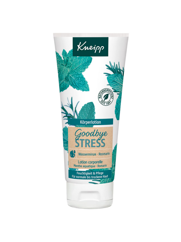 Lait Corps Goodbye Stress 200ml Kneipp karité coco amande douce Herboristerie de Paris