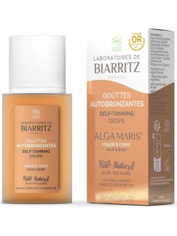 Gouttes autobronzantes visage et corps Hâle Naturel 35ml Laboratoires De Biarritz Herboristerie de Paris