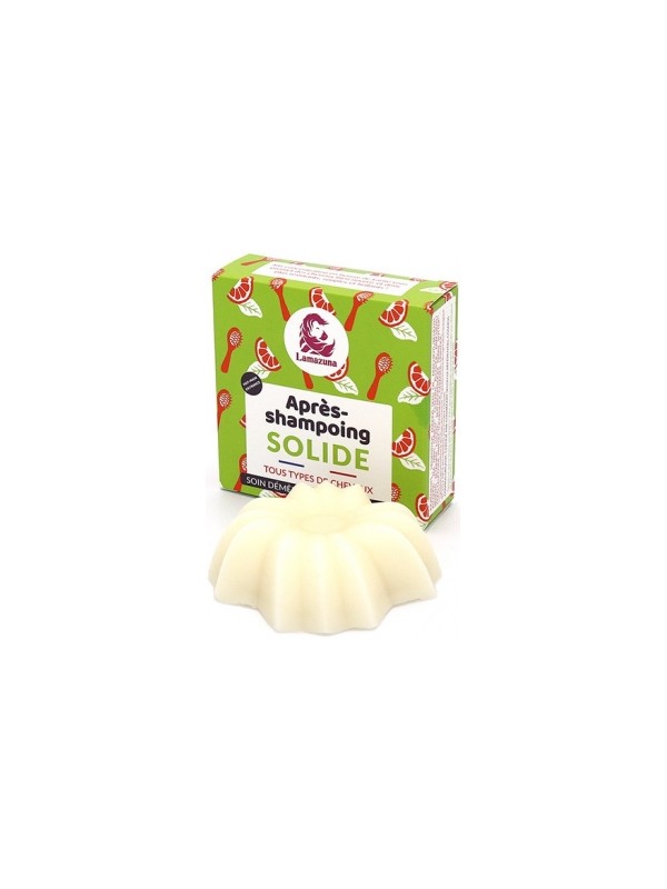Après shampoing solide soin démêlant Lamazuna Herboristerie de Paris