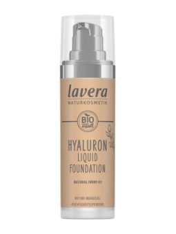 Fond de teint Hyaluron Cool Ivory 01 30ml Lavera Herboristerie de Paris