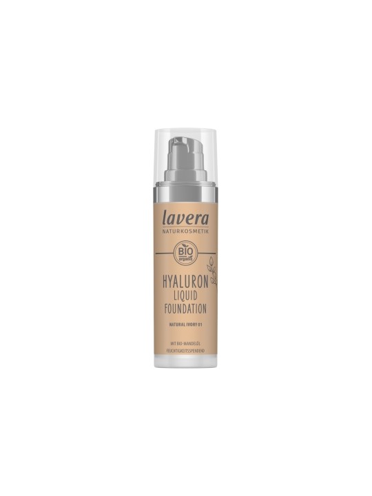 Fond de teint Hyaluron Cool Ivory 01 30ml Lavera Herboristerie de Paris