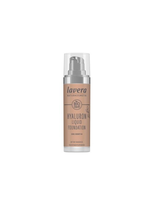 Fond de teint Hyaluron Cool Honey 04 30ml Lavera Herboristerie de Paris