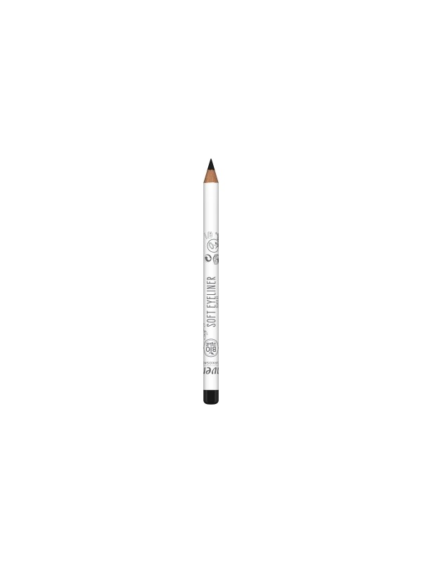 Crayon soft eyeliner Noir 01 1.14g Lavera Herboristerie de Paris certifié Natrue