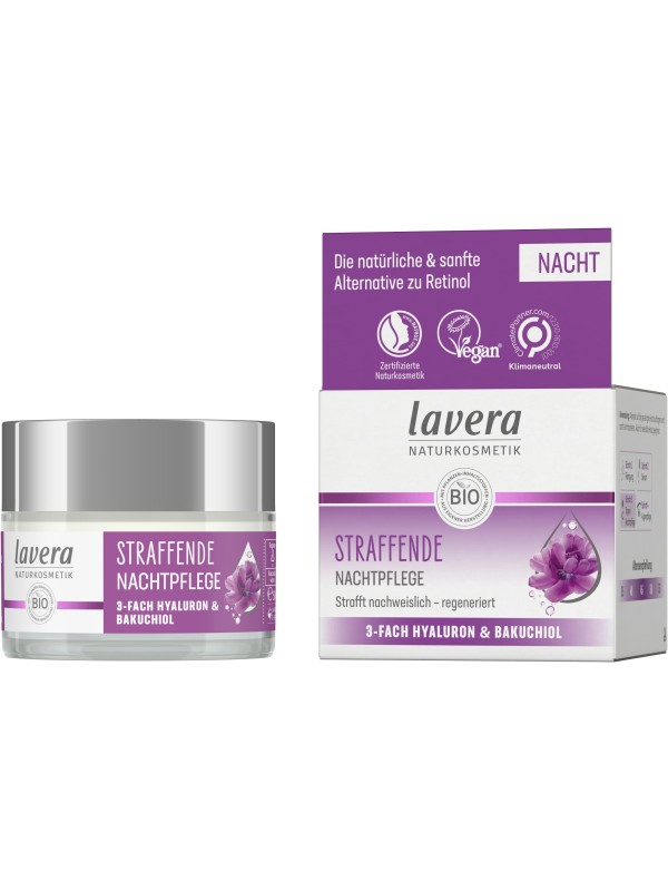 Soin de nuit Raffermissant 50ml Lavera Herboristerie de Paris