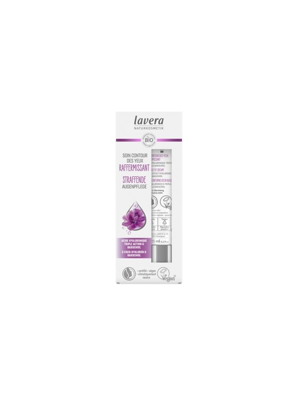 Soin Contour des Yeux Raffermissant 15ml Lavera Herboristerie de Paris
