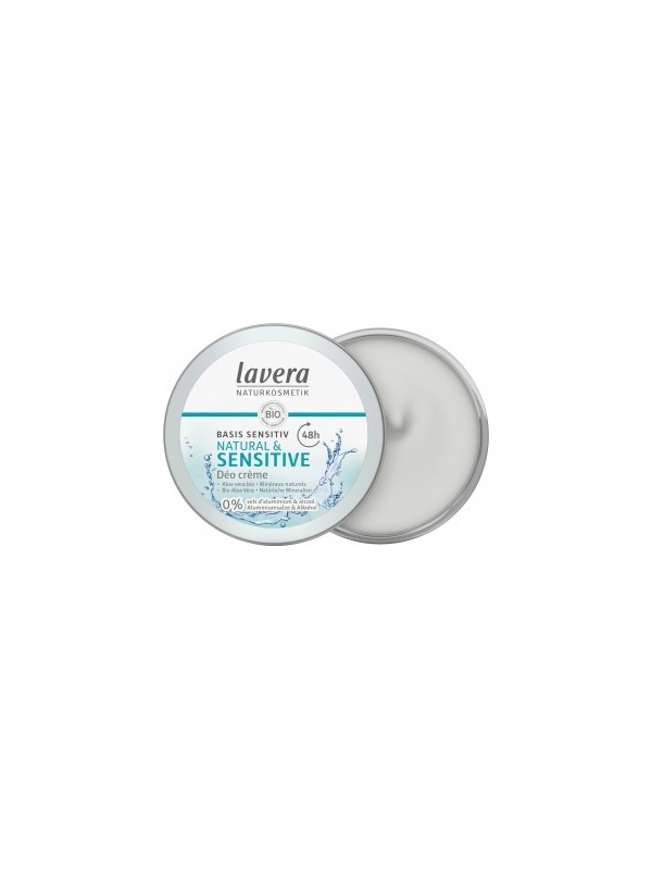 Déodorant crème Basis sensitiv 50ml Lavera Herboristerie de Paris