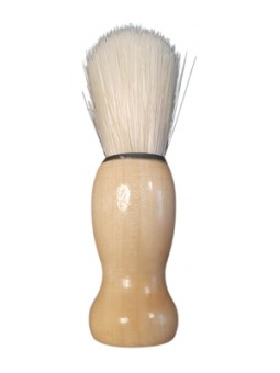 Blaireau à barbe Bois Hemu et poils de sanglier 110mm Le Monde du Bio Herboristerie de Paris