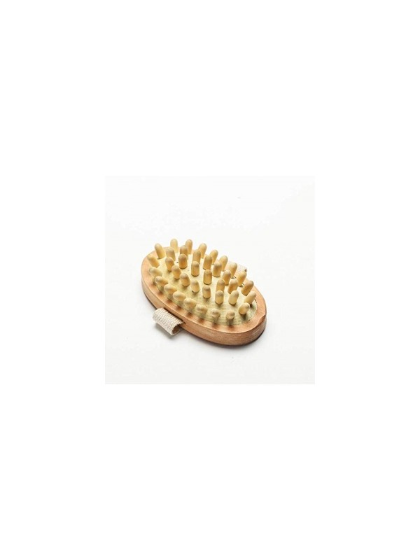 Brosse de massage à picots circulation et cellulite Le Monde du Bio Herboristerie de Paris