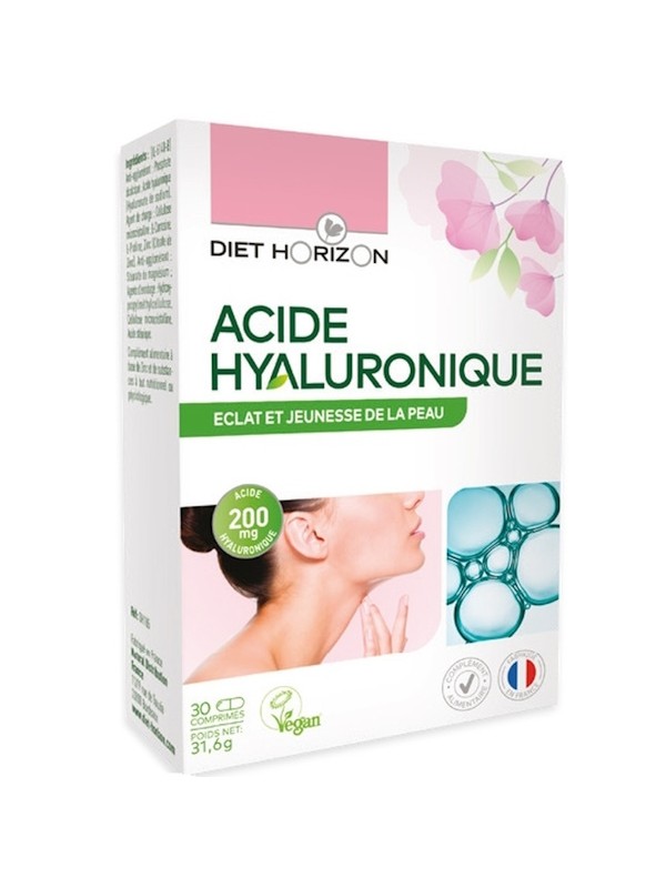 Acide Hyaluronique 30 comprimés Diet Horizon Herboristerie de paris