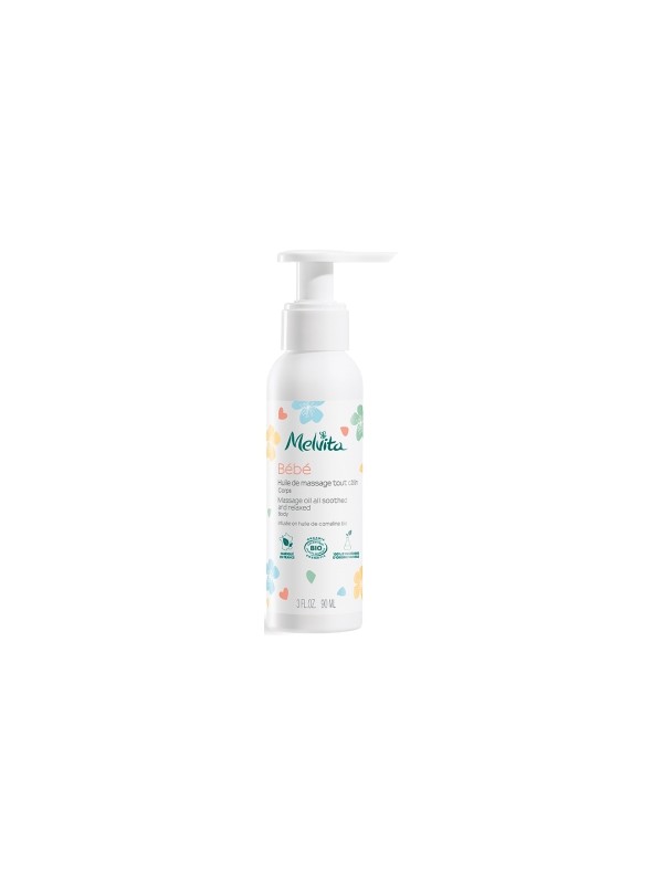 Huile de massage Bébé 90ml Melvita Herboristerie de Paris