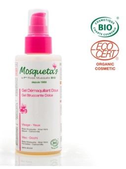 Gel démaquillant doux visage et yeux 150ml Mosqueta's Herboristerie de Paris