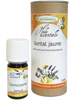 Huile essentielle de Santal Jaune du Pacifique 5ml Phytofrance Herboristerie de Paris
