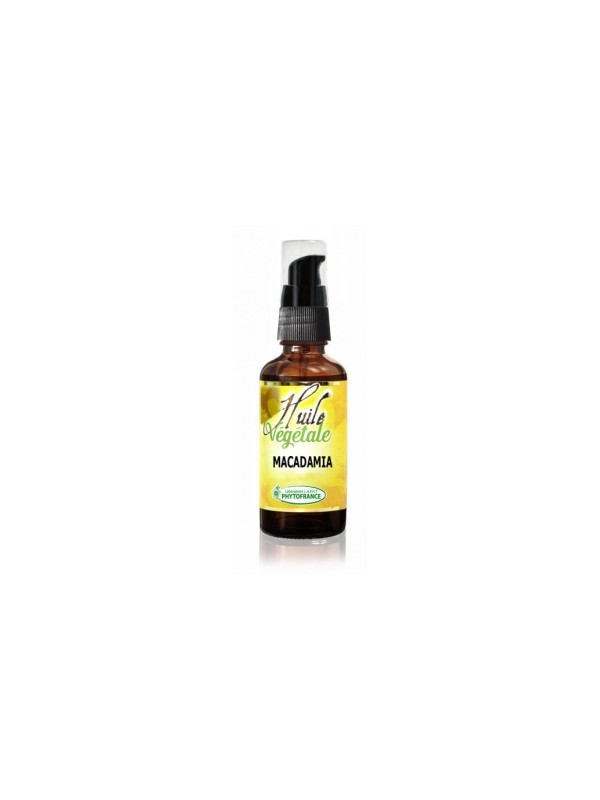 Huile végétale de Macadamia BIO 30ml Phytofrance Herboristerie de Paris