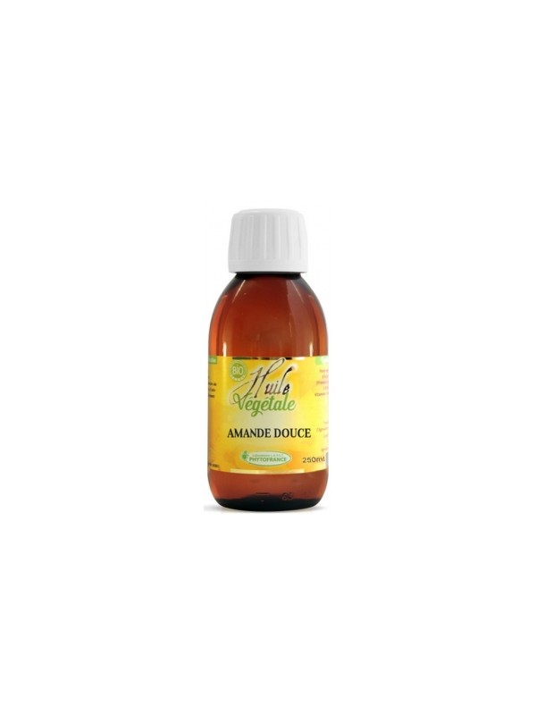 Huile végétale Amande douce BIO 250ml Phytofrance Herboristerie de Paris