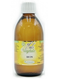 Huile végétale de Ricin BIO 250ml Phytofrance Herboristerie de Paris