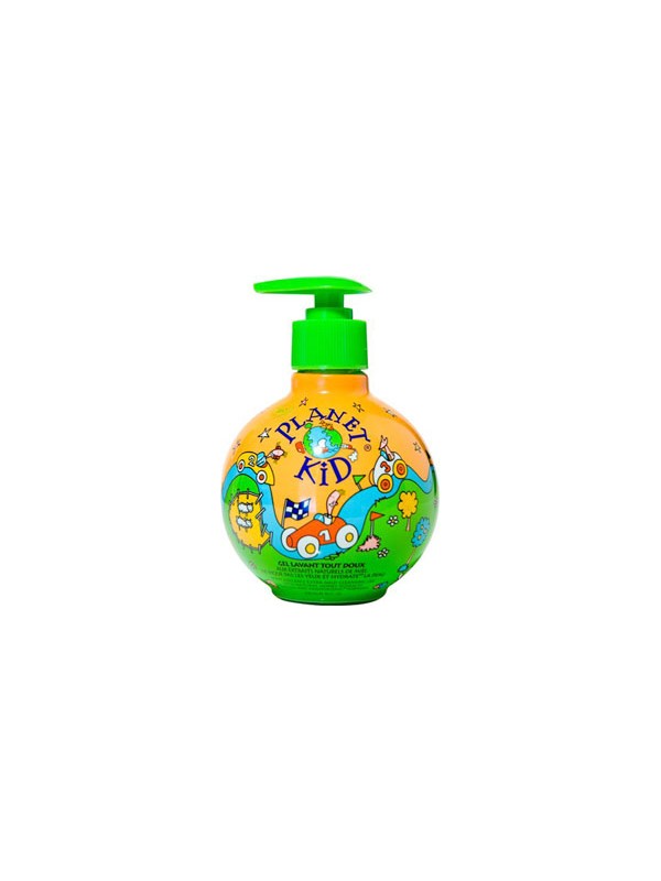Gel lavant tout doux Miel 300ml Planet Kid Herboristerie de Paris