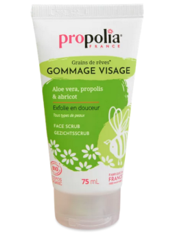 Gommage Visage Bio Aloès Abricot et Propolis 50ml Propolia Herboristerie de Paris