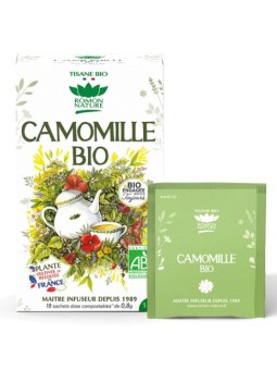 Tisane Camomille 18 Sachets 14.4g Romon Nature Herboristerie de Paris