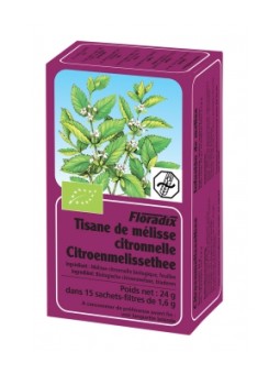 Tisane Bio mélisse citronnelle 15 sachets Salus Herboristerie de Paris