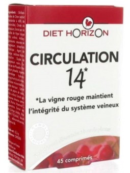 Circulation 14 - 60 comprimés Diet Horizon