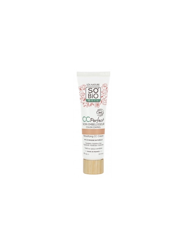 CC Crème Color Control teinte Clair 30ml So'Bio Ã©tic Herboristerie de Paris