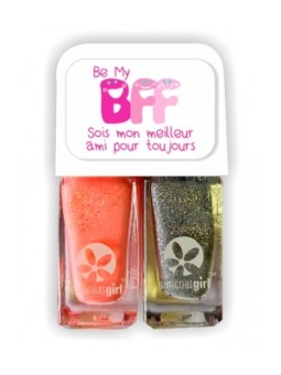 Duo vernis Rock Star et Starlight Silver 2x5ml Suncoatgirl Herboristerie de Paris