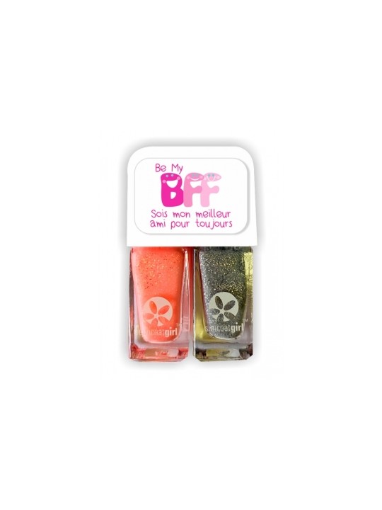 Duo vernis Rock Star et Starlight Silver 2x5ml Suncoatgirl Herboristerie de Paris